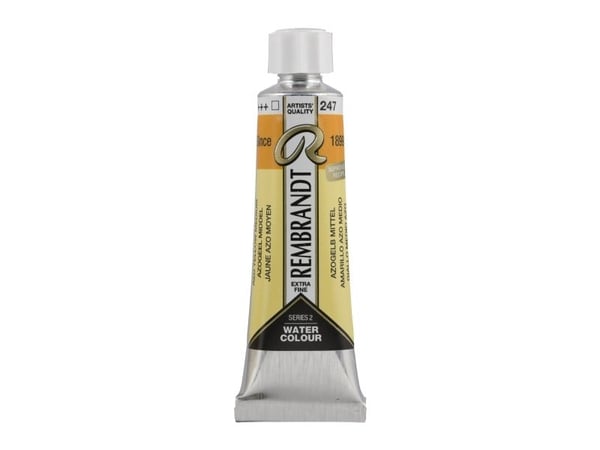 Rembrandt akvarellrør Azo Yellow Medium 247