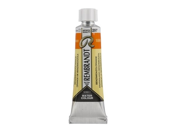 Rembrandt akvarellrør Benzimidazolon Orange 297