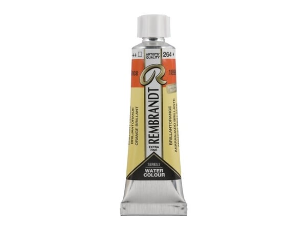 Rembrandt akvarellrør Brilliant Orange 264