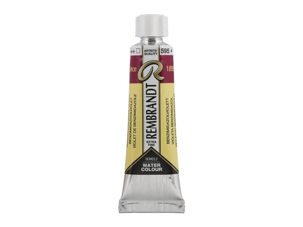 Rembrandt Aquarellfärg tub Benimidazolone Violet 595