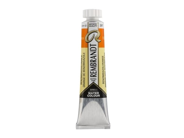 Rembrandt vannfarge tube Benzimidazolone Orange 297