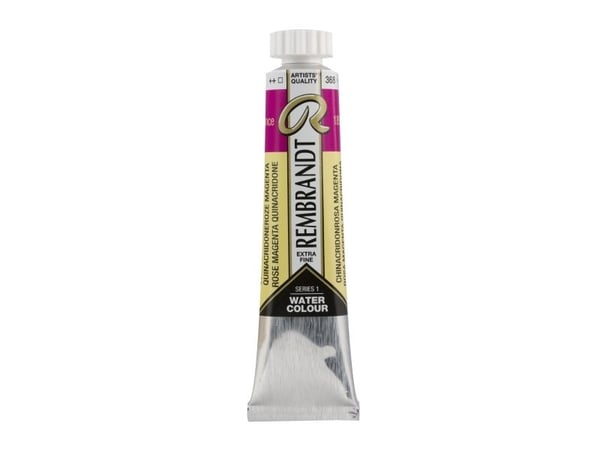 Rembrandt akvarell tube Quinacridone Rose Magenta 368