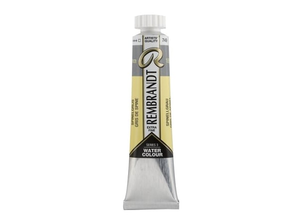 Rembrandt akvarellfarge tube Spinel Grey 749