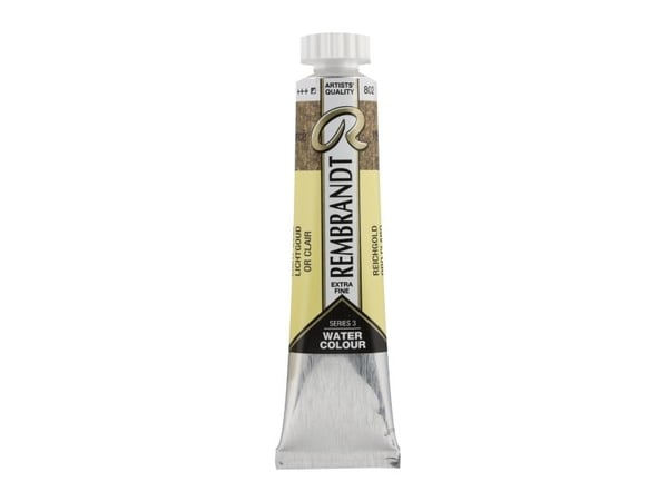 Rembrandt akvarellrør Light Gold 802