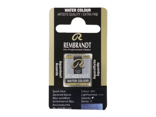 Rembrandt akvarellmaling Pan Spark Blue 865