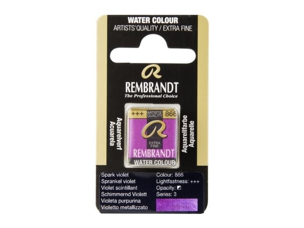 Schjerning Rembrandt akvarellpanne 866 Spark Violet