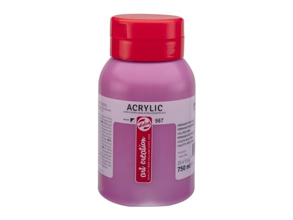 Talens Art Creation akrylfarge i spann Permanent Red Violet 567