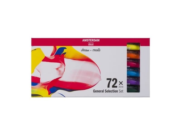 Amsterdam Standard Series Acrylics General Selection Set 72 × 20 ml
