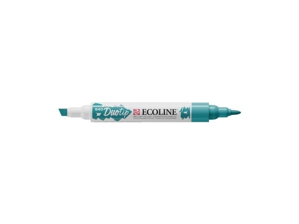 Ecoline Duotip-marker Bluish Green 640