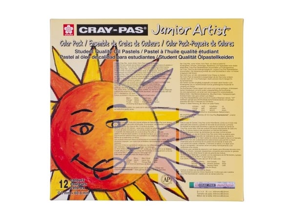 Sakura Cray-Pas Junior Artist oljepastellsett klasseromsboks | 432 deler