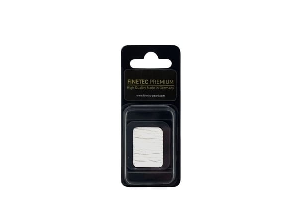 FINETEC® Premium akvarellfarge med iriserende effekt | White