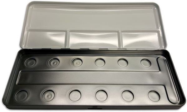 FINETEC metallboks for 12 fargeformer