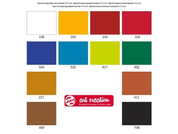 Talens Art Creation vesiväriyhdistelmä combiset