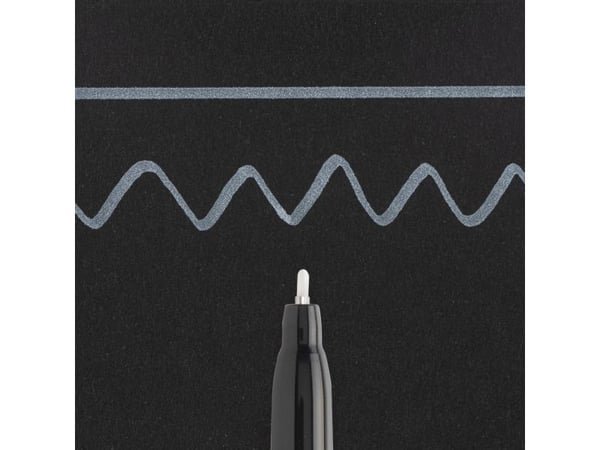 BRUYNZEEL SAKURA Sakura Pen-Touch Calligrapher hieno valkoinen