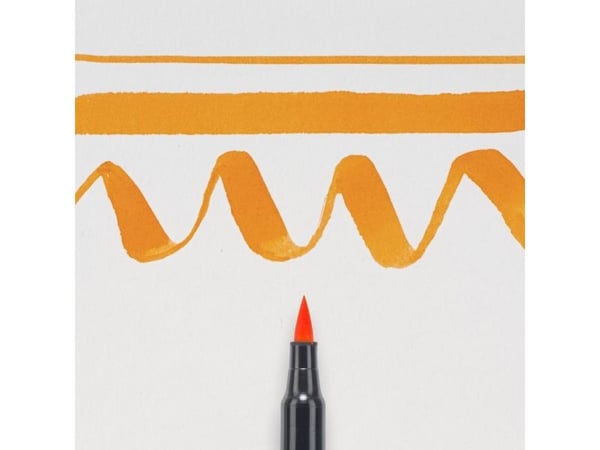 Sakura Koi Coloring Brush Pen Orange