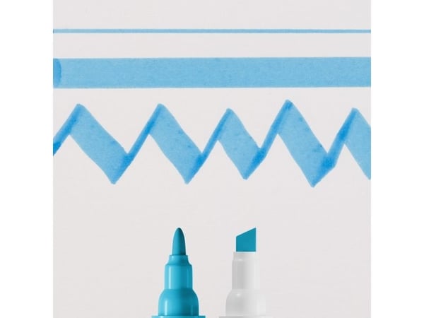 Ecoline Duotip Marker Sky Blue (Cyan) 578