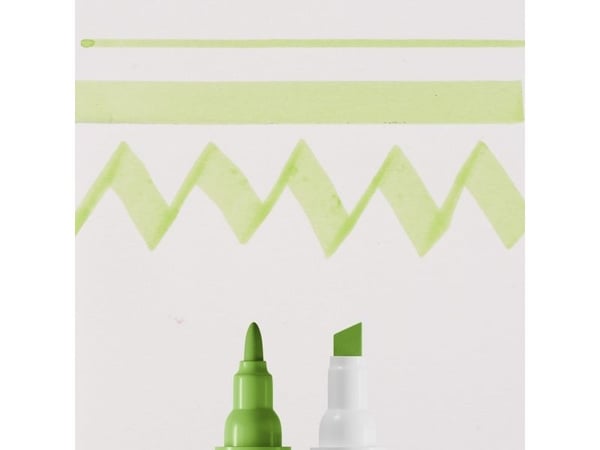 Ecoline Duotip-penna light green 601