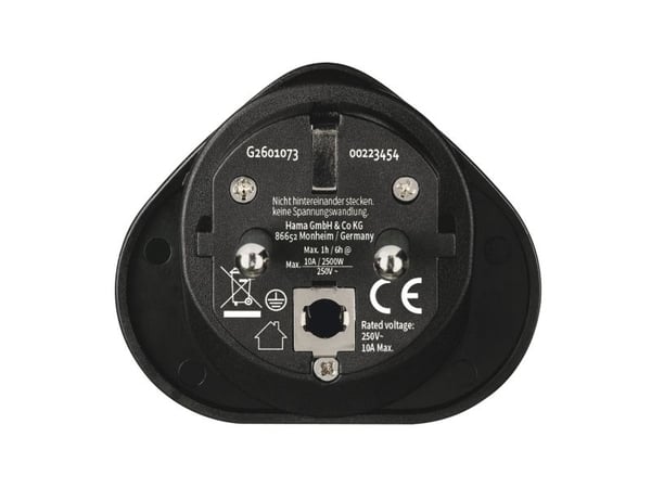 Hama 00223454, Type E/F hybrid, Universell, Rett, Rett, Type E/F hybrid, Type A, Type B, Type C, Type I (AU), Type J (CH), Type L (IT)