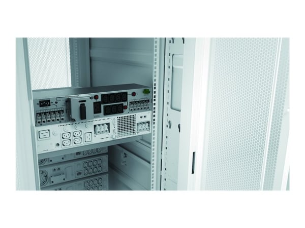 CyberPower Maintenance Bypass PDU MBP63AHVHW82U - Strømfordelerenhet (kan monteres i rack) - AC 200-240 V - inngang: 2 x terminalblokk - utgangskon...