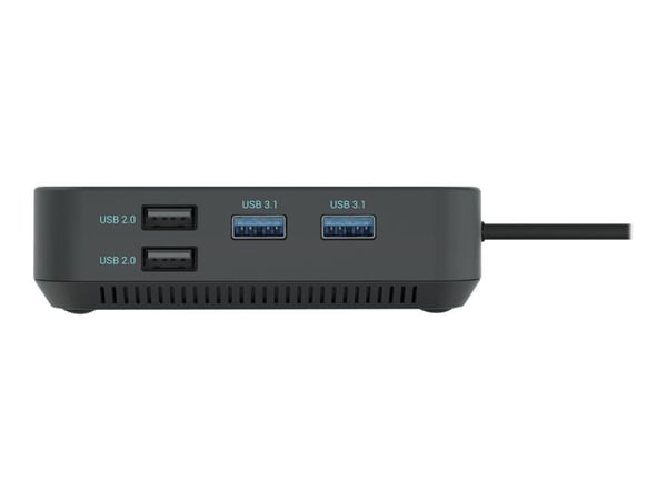 i-Tec - Dokkingstasjon - USB-C / USB4 / Thunderbolt 3 / Thunderbolt 4 - HDMI, 2 x DP++ - 1GbE - 112 watt - Europa