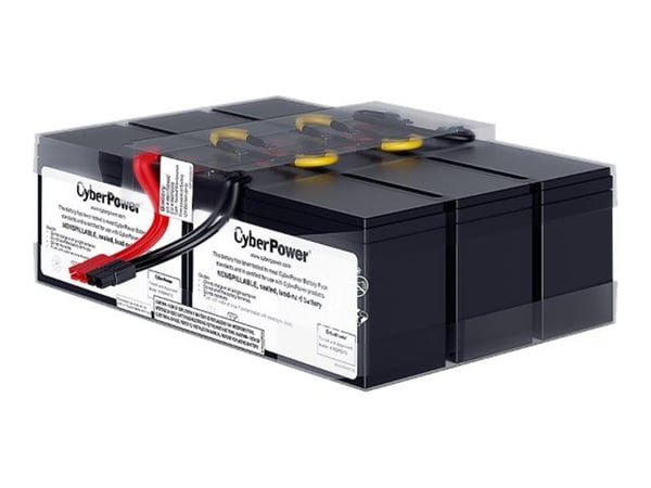 CyberPower RBP0078, Sealed Lead Acid (VRLA), 72 V, 2 kpl, Musta, CyberPower OL2000EXL, OL3000EXL, 16,5 kg