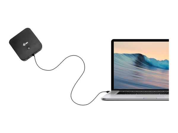 i-Tec - Dokkingstasjon - USB-C / USB4 / Thunderbolt 3 / Thunderbolt 4 - HDMI, 2 x DP++ - 1GbE - 112 watt - Europa