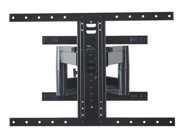 Sanus FLF325 - Monteringssett (veggmontering) - full bevegelse - for LCD-skjerm - metall - svart - skjermstørrelse: 47"-90"