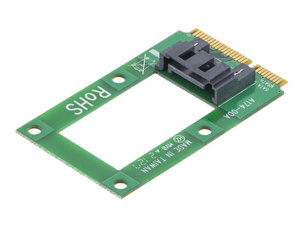 StarTech.com mSATA til SATA HDD / SSD Adapter - Mini SATA til SATA Converter Card - mSATA til SATA 2.5/3.5 Hard Drive Adapter Converter Card (MSAT2...