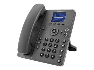 Sangoma P310 - VoIP-telefon med anrops-ID - treveis anropskapasitet - SIP, SIP v2, SRTP - 2 linjer