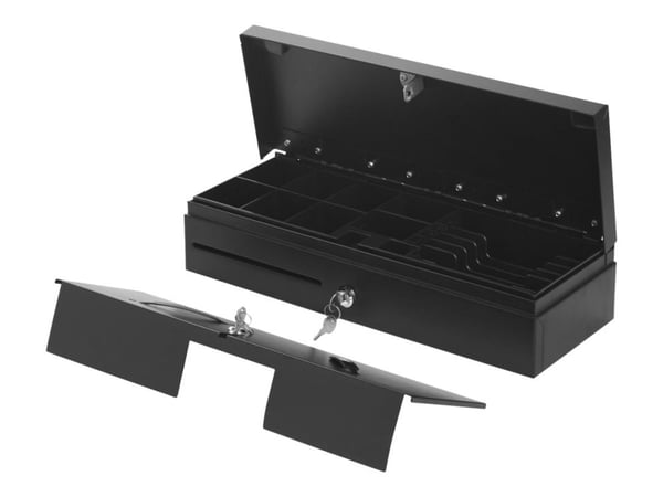 Capture CA-CF460-680 - Elektronisk beløpskasse med flip-top - 12 / 24 V - svart