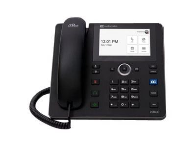 AudioCodes C455HD - VoIP-telefon - med Bluetooth-grensesnitt med anrops-ID - RTCP, RTP, SRTP - 8 linjer