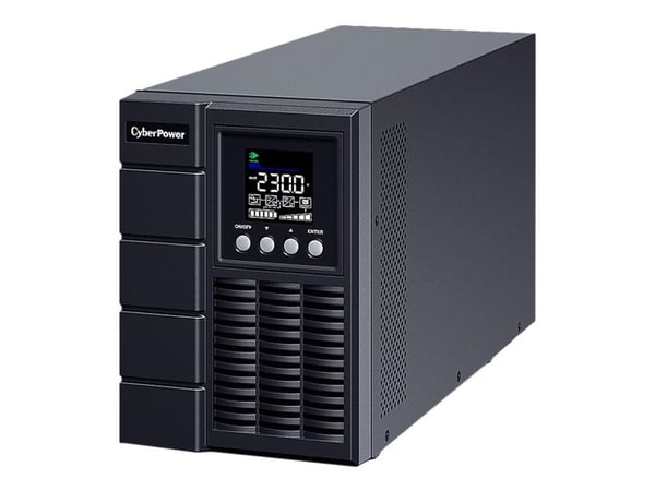 CyberPower Online S Series OLS2000EA - UPS - AC 230 V - 1800 watt - 2000 VA - enkeltfase - RS-232, USB - utgangskontakter: 4 - aktiv PFC - svart - ...