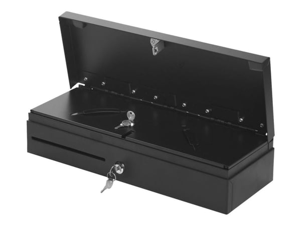 Capture CA-CF460-680 - Elektronisk beløpskasse med flip-top - 12 / 24 V - svart