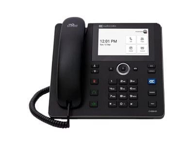 AudioCodes C455HD - VoIP-telefon med anrops-ID - RTCP, RTP, SRTP - 8 linjer