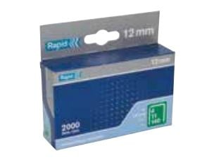 Rapid 11905731, Pakke med stifter, 6 mm, 2000 stifter, Metallisk, Lær, Rapid (merkevare)