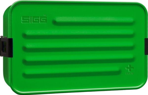 SIGG Plus L, Lunchlåda, Vuxen, Grön, Gjuten aluminium, Monokromatiskt, Rektangulär