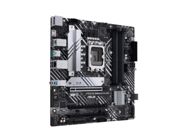 ASUS PRIME B660M-A D4-CSM - Hovedkort - micro ATX - LGA1700-sokkel - B660 Chipset - USB 3.2 Gen 1, USB-C 3.2 Gen 1, USB 3.2 Gen 2 - Gigabit LAN - i...