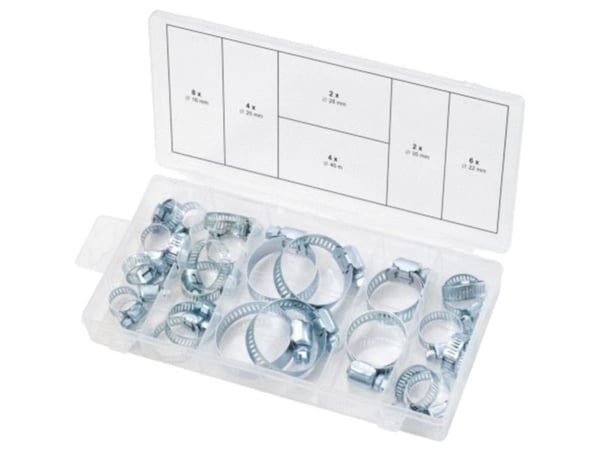 KS Tools 970.0070, Slangklämma, Metall, Förvaringsfodral av plast, 4 cm, 300 g