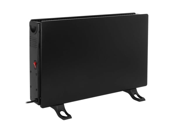Noveen CH7100 LCD Smart, Elektrisk konvektor-romvarmer, 24 timer, Innendørs, Gulv, Svart, LCD