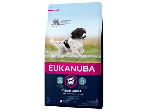 Eukanuba ADULT, Voksen, Kylling, 3 kg