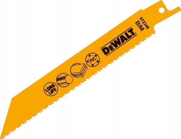 DeWALT DT2348-QZ, Figursågblad, Trä, Stål med hög kolhalt (HCS), Svart, 15,2 cm, 1,8 mm