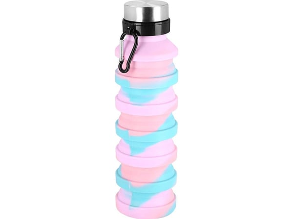 Juomapullo Taitettava silikonipullo 550 ml Spokey JUMP