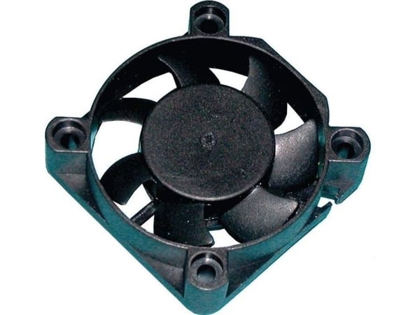 Akasa Black Case Fan, Tuuletin, 24,87 dB, Musta