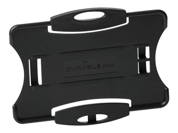 DURABLE - Kortholder - for 54 x 87 mm - svart (en pakke 10)
