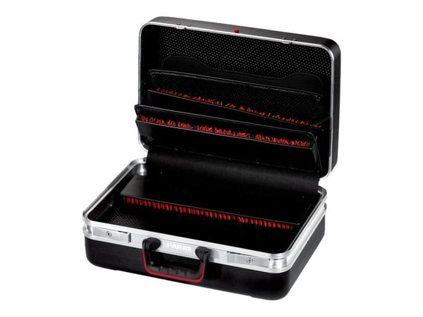 PARAT CLASSIC PLUS CP-7 - Hard eske for verktøy - aluminium, conpearl, X-ABS plastic - svart