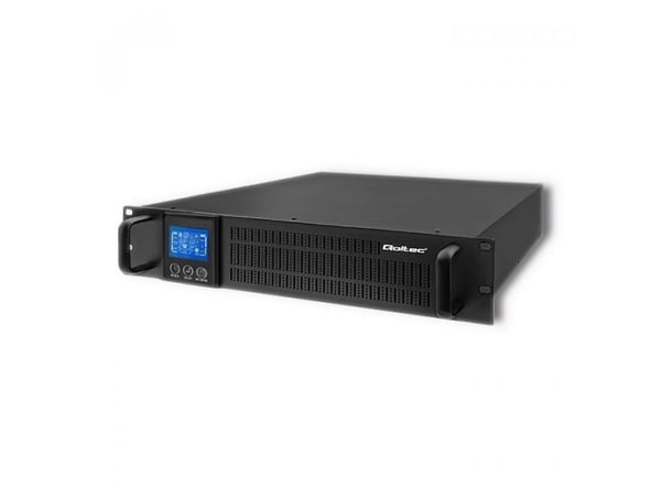 Qoltec - UPS (rackversion) - AC 115-300 V - 800 Watt - 1000 VA - 7 At - RS-232 - output-stikforbindelser: 2 - lajittelu