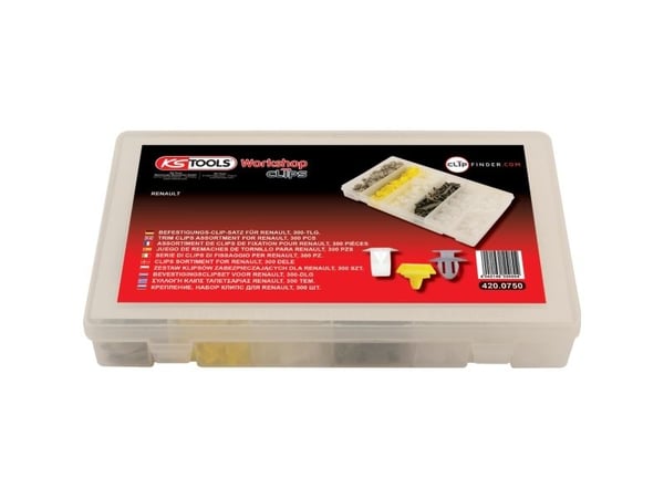 KS Tools 420.0750 #####Kiinnitysklipsisarja