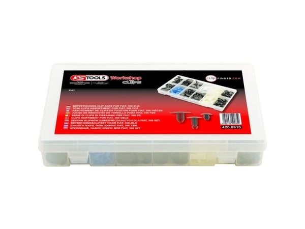 KS Tools 420.0910 #####Kiinnitysklipsisarja