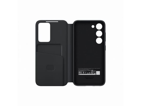 Samsung EF-ZS911 - Flipomslag til mobiltelefon - sort - for Galaxy S23