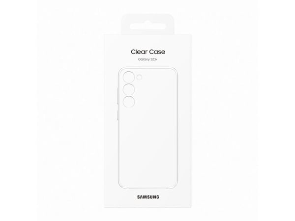 Samsung EF-QS916 - Baksidedeksel for mobiltelefon - gjennomsiktig - for Galaxy S23+